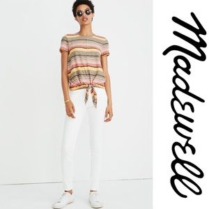 Madewell - Texture & Thread Tie-Front Top